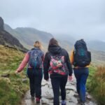 Group of women hiking